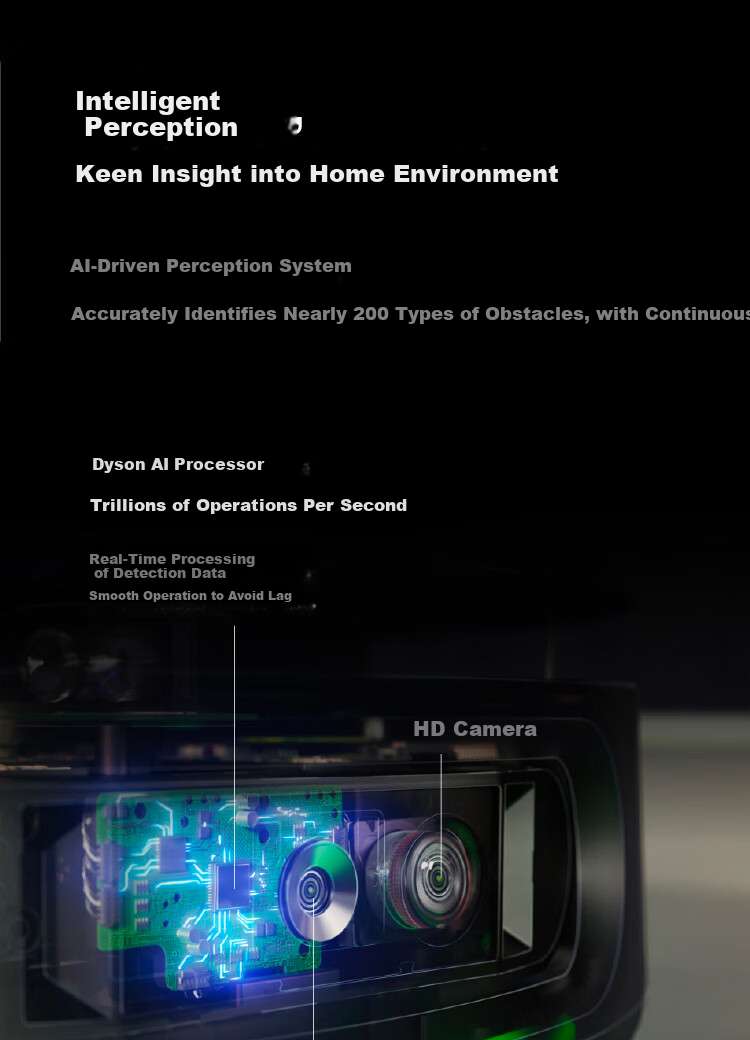 DYSON Spot+Scrub AI Robot Vacuum Cleaner Intelligent Sweeping and Mopping Robot Fully Automatic Cleaning 4