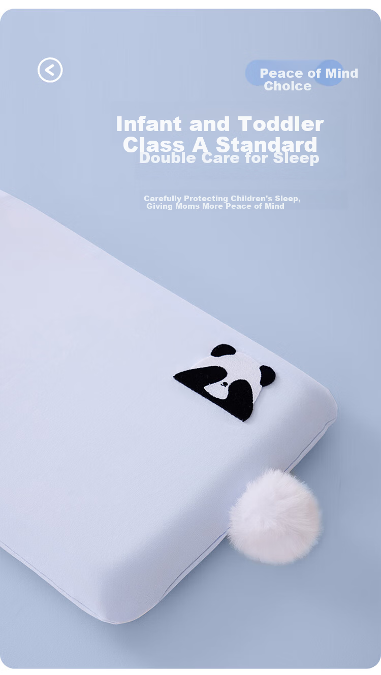 Dohia Pillow Children's Dormitory Memory Foam Pillow Student Slow Rebound Memory Pillow 50*30*5cm [Low Pillow] 5