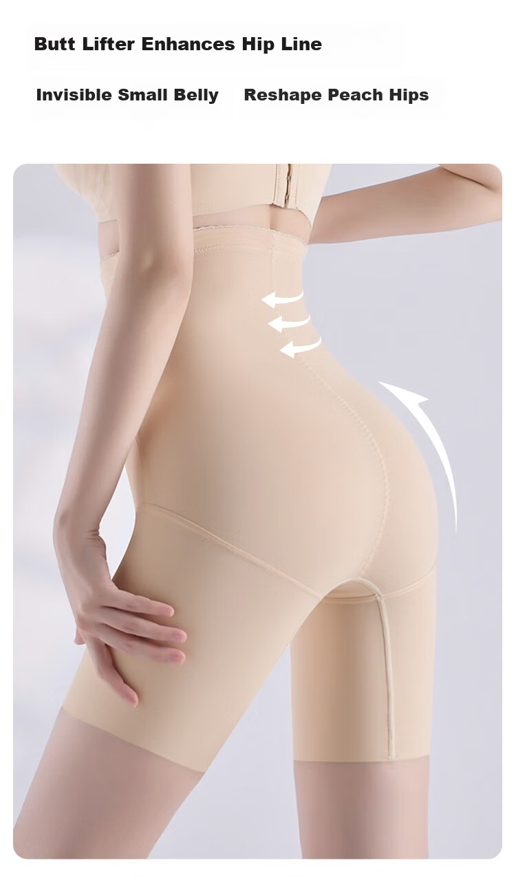 Tingmei High Waist Shaping Body Slimming Tummy Control Hip Lift Strong Side Compression Waist Cincher Postpartum Bridal Panties for Women 6