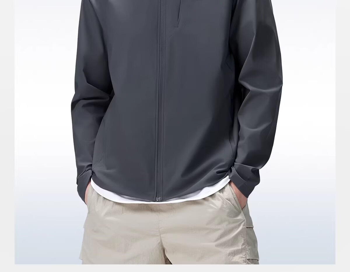CAMEL Stand Collar Sun Protection Jacket 2026 Spring Summer New Original Yarn Cooling Breathable Sports Casual Short Coat 9006 25