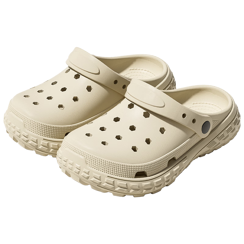 Lidani Antibacterial Odor-Resistant Clog Shoes Men's Beach Non-Slip Slippers Soft Comfort Women's Summer New Parent-Child Couple Sandals Men