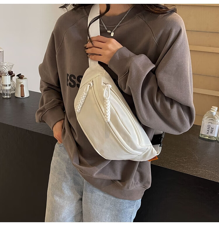 LOHAS Travel Crossbody Bag Men's Shoulder Bag Single Shoulder Chest Bag Backpack Small Bag Casual Portable Sports Mobile Phone Bag for Men 10