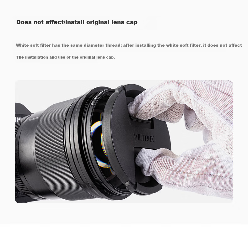 Kase White Soft Quarter Filter Soft Light Lens Soft Focus Lens Hazy Lens Portrait Beauty Lens Camera Dreamy Creative Photography Filter 67mm 10