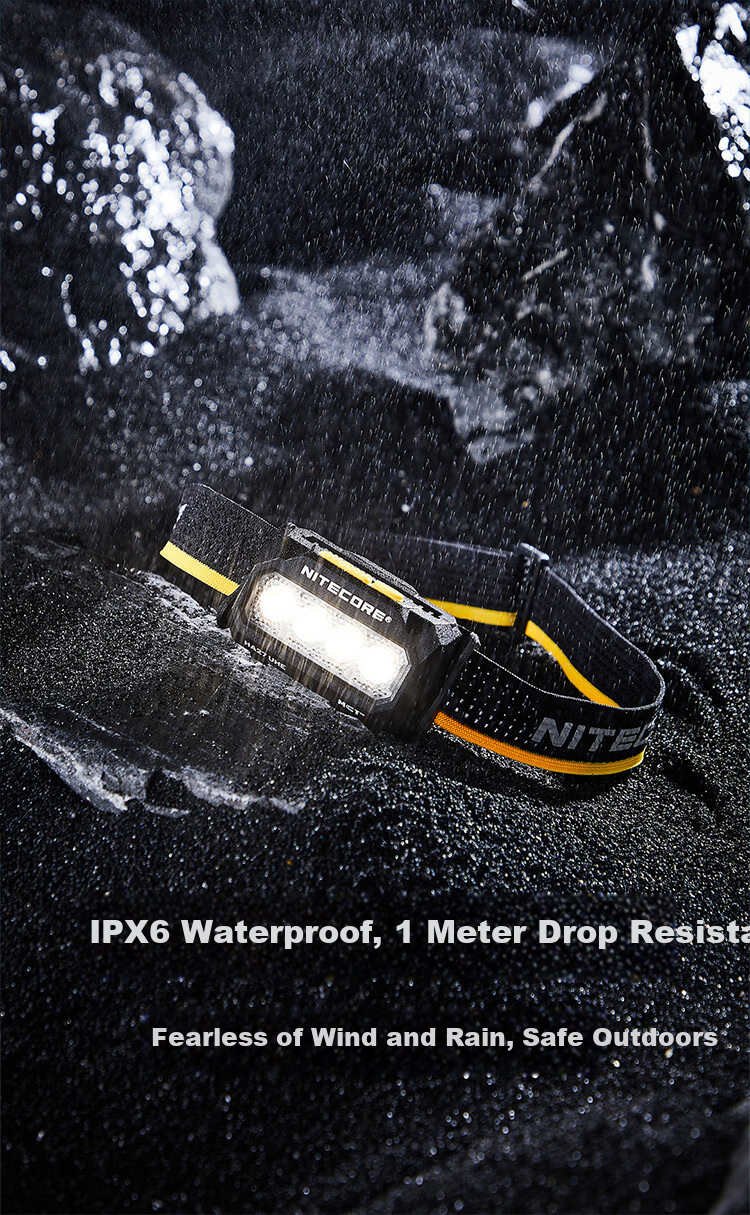 NITECORE HA27 UHE Outdoor Lightweight Headlamp Multi-Color Temperature Camping Night Lighting Detachable Battery 11