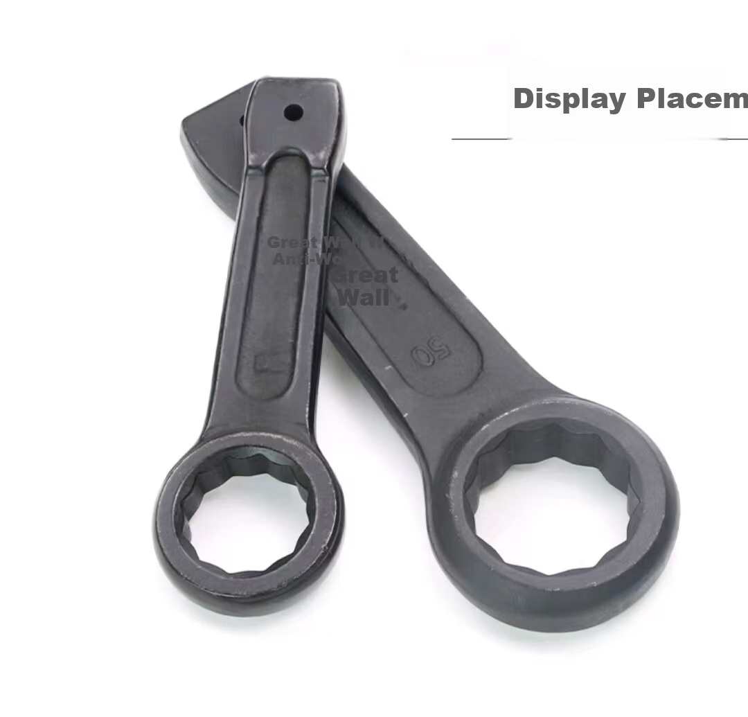 Zhangchengjinggong (The Great Wall) Impact Plum Wrench, Industrial-Grade Heavy-Duty Single-Head Plum Wrench Tool, 32mm, 311532 4
