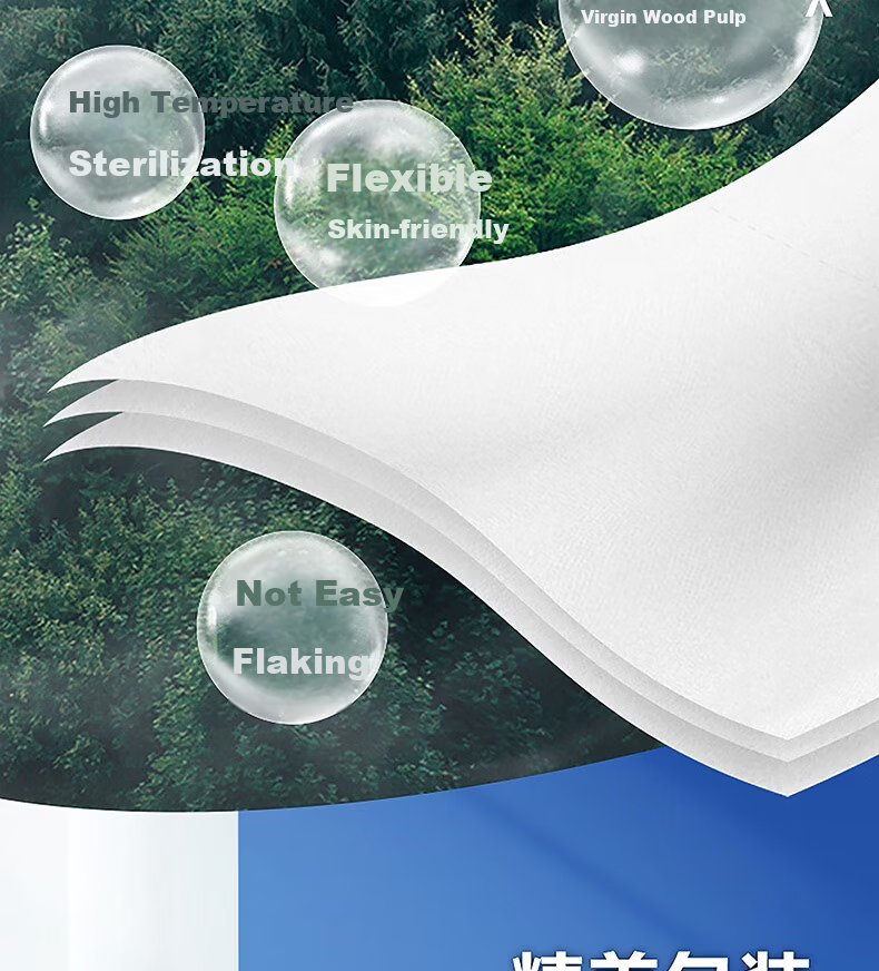 C&S 3-Ply Facial Tissues 100 Sheets x 6 Packs S Size Bulk Pack for Hotel Restaurant Commercial Home Use Napkins 2