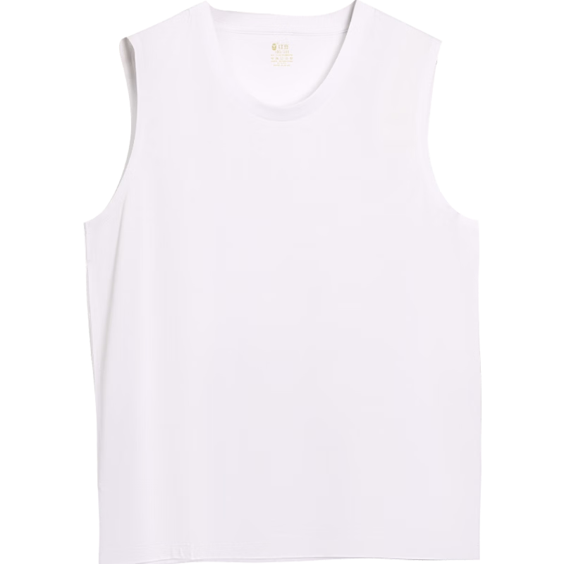 Hodo Men's 10A Antibacterial Anti-Mite Soft Cotton Sun Protection 50+ Sports Commuter Versatile Crew Neck Sleeveless Vest