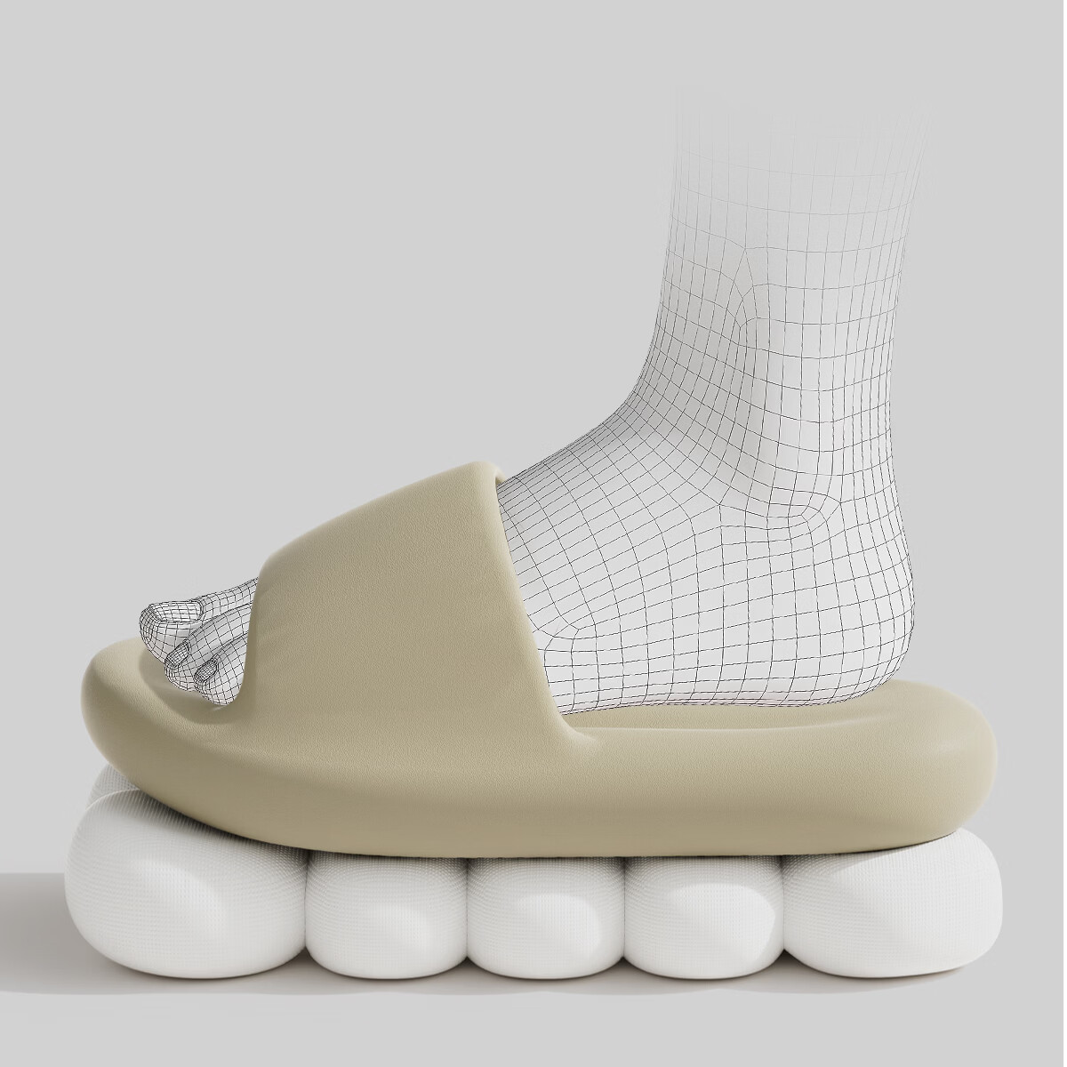 Lidani Couples Slippers 2026 Summer New Men's Home EVA Antibacterial Deodorant Non-slip Women's Sandals 7