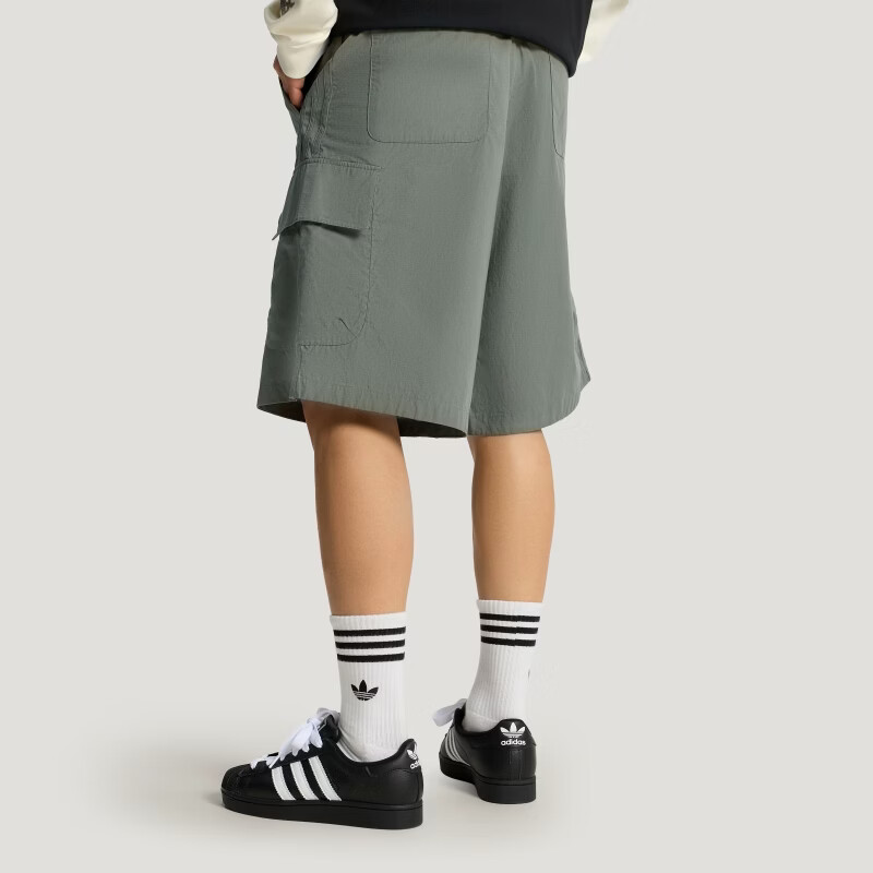 Adidas Originals Men's OG M Short Woven Shorts KT3046 Olive Green S 3