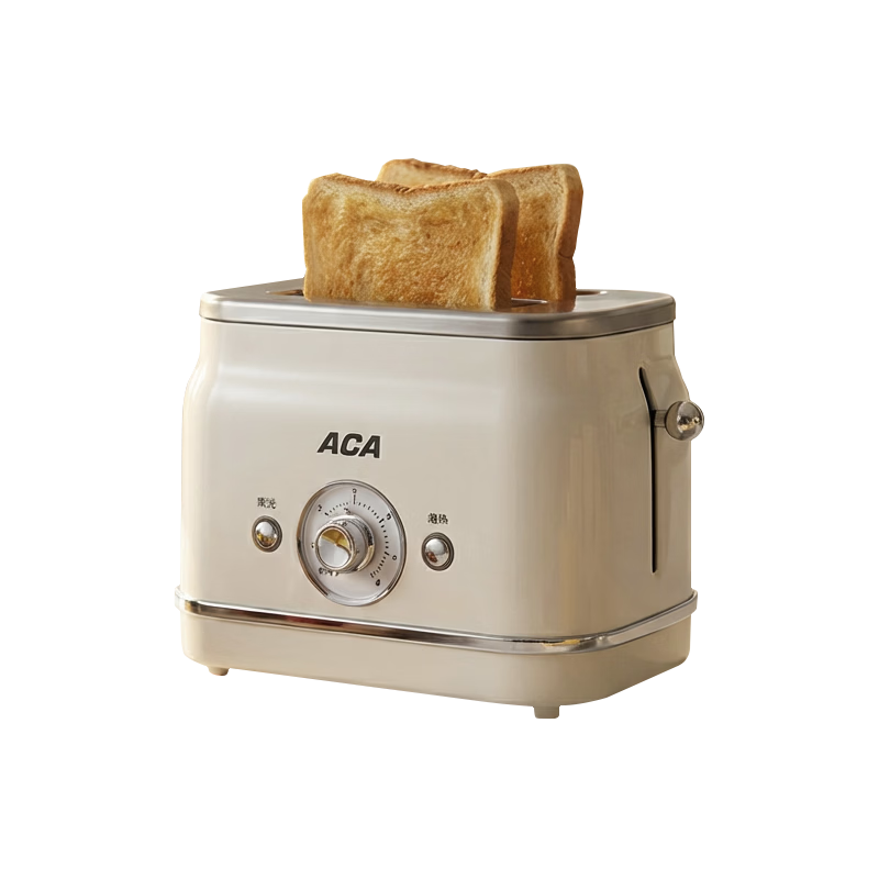 North America Electric Bread Maker 2-Slice Toaster Automatic Breakfast Sandwich Maker 30S Quick Toast AT-D30