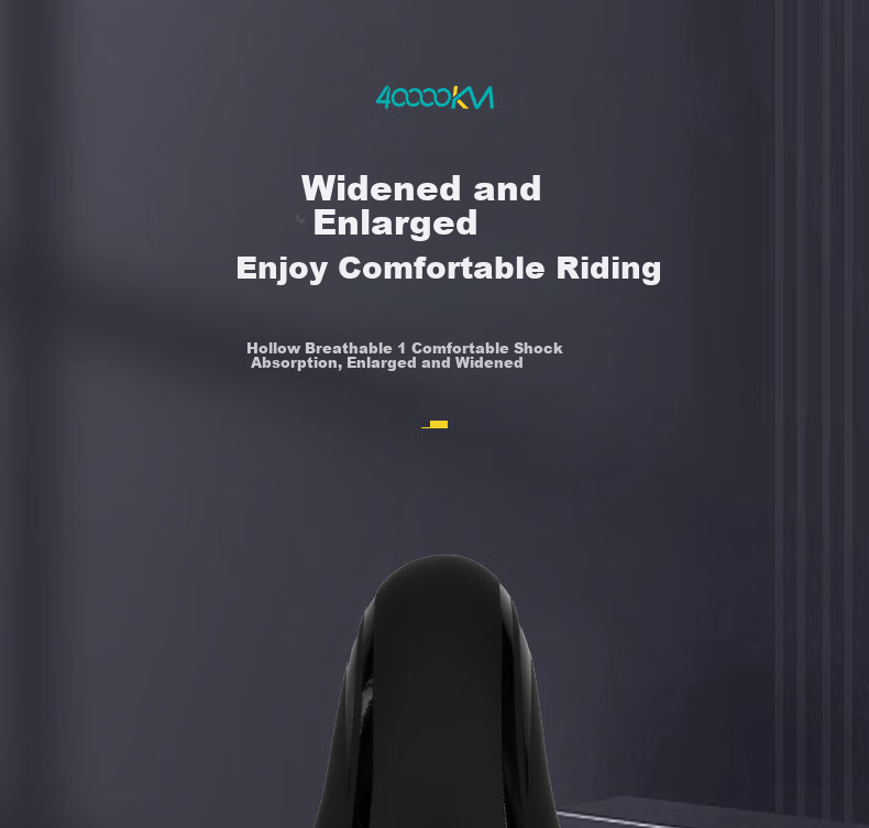 40,000 Kilometers Bicycle Saddle Mountain Bike Seat Cushion Soft Large Seat Pad Cycling Accessories Riding Gear 1