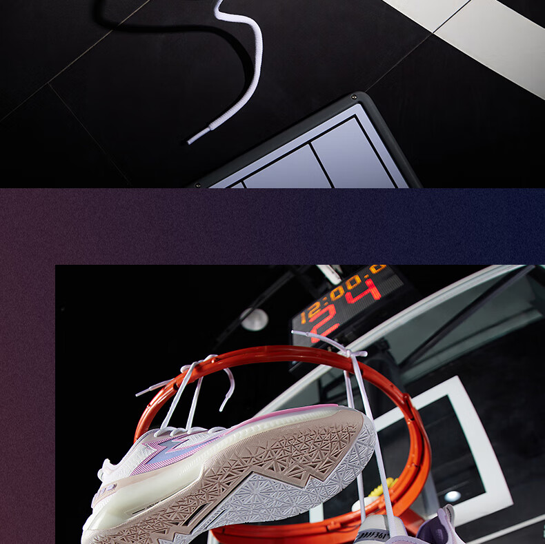 361° Basketball Shoes for Men, BIG3 5.0 QuickPRO Carbon Plate Youth Sports Shoes, Male Style 672441119-2 15