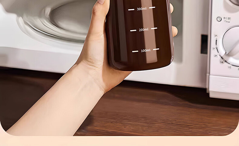 KATEI STORY Herbal Medicine Glass Refillable Bottle Heat-Resistant Herbal Cup Food-Grade Sealed Storage Jar 9