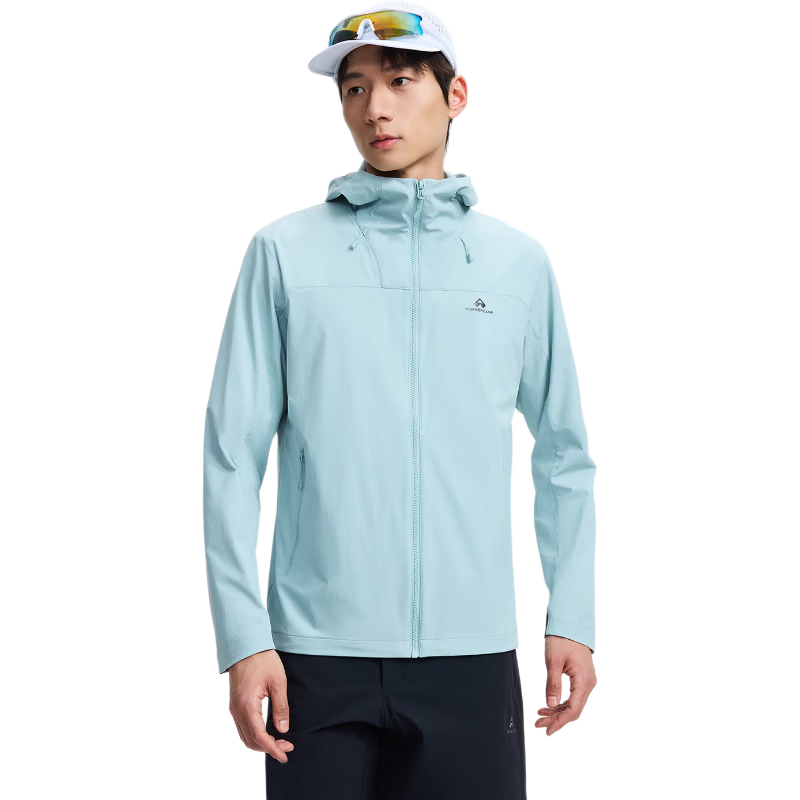Toread Seals LT Men's Lightweight Breathable Softshell Jacket Casual Outdoor Sports Durable Hooded Coat
