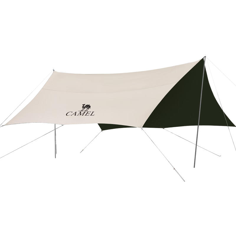 CAMEL Titanium Black Vinyl Canopy Tent, Outdoor Camping Equipment, Picnic Sunshade And Rain Protection, Shade Cloth 133CA6B015