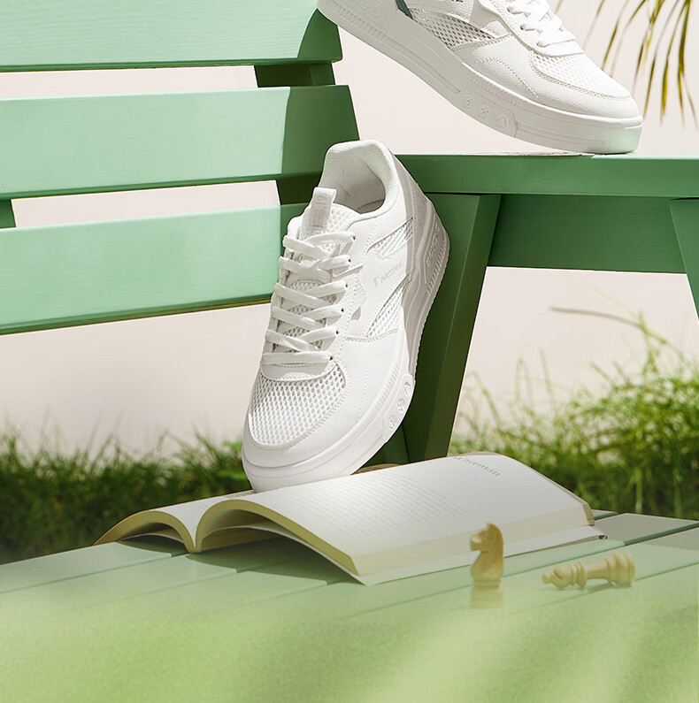 361° Men's Sports Shoes Spring Summer Breathable Classic Retro Versatile Thick Sole Casual Sneakers 672626621-1 1