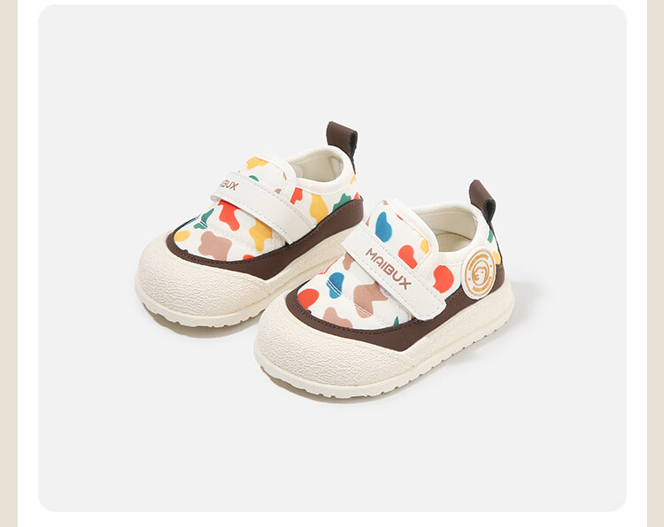 ThomBaker Baby Toddler Walking Shoes Spring Fashion Non-slip Soft Sole Colorful Size 16 13