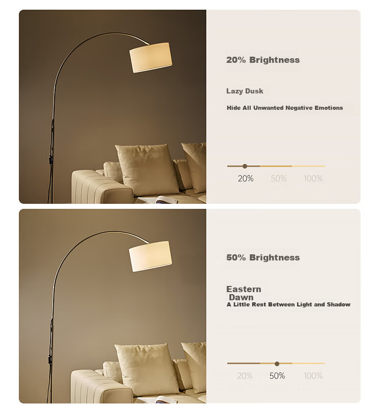 Paulmann P German Paulmann Living Room Fishing Floor Lamp Decorative Warm Yellow Soft Light Vintage Style for Living Room Bedroom 12