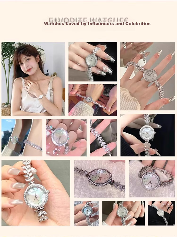 GEORGCOUNT Mermaid Women's Watch 2025 New Luxury Niche Waterproof Bracelet Quartz Watch Valentine's Day Gift 3