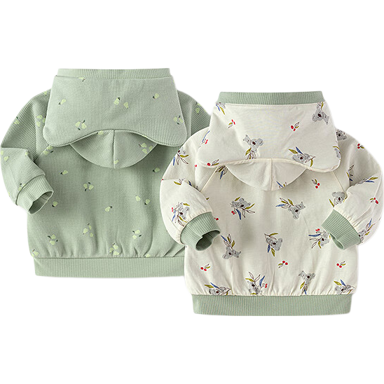BALABALA Children's Clothing, Kids' Thin Jacket, Boys And Girls Toddler Outerwear, Long-Sleeve Top, Autumn Wear, Stylish And Trendy, Reversible Design, Cute