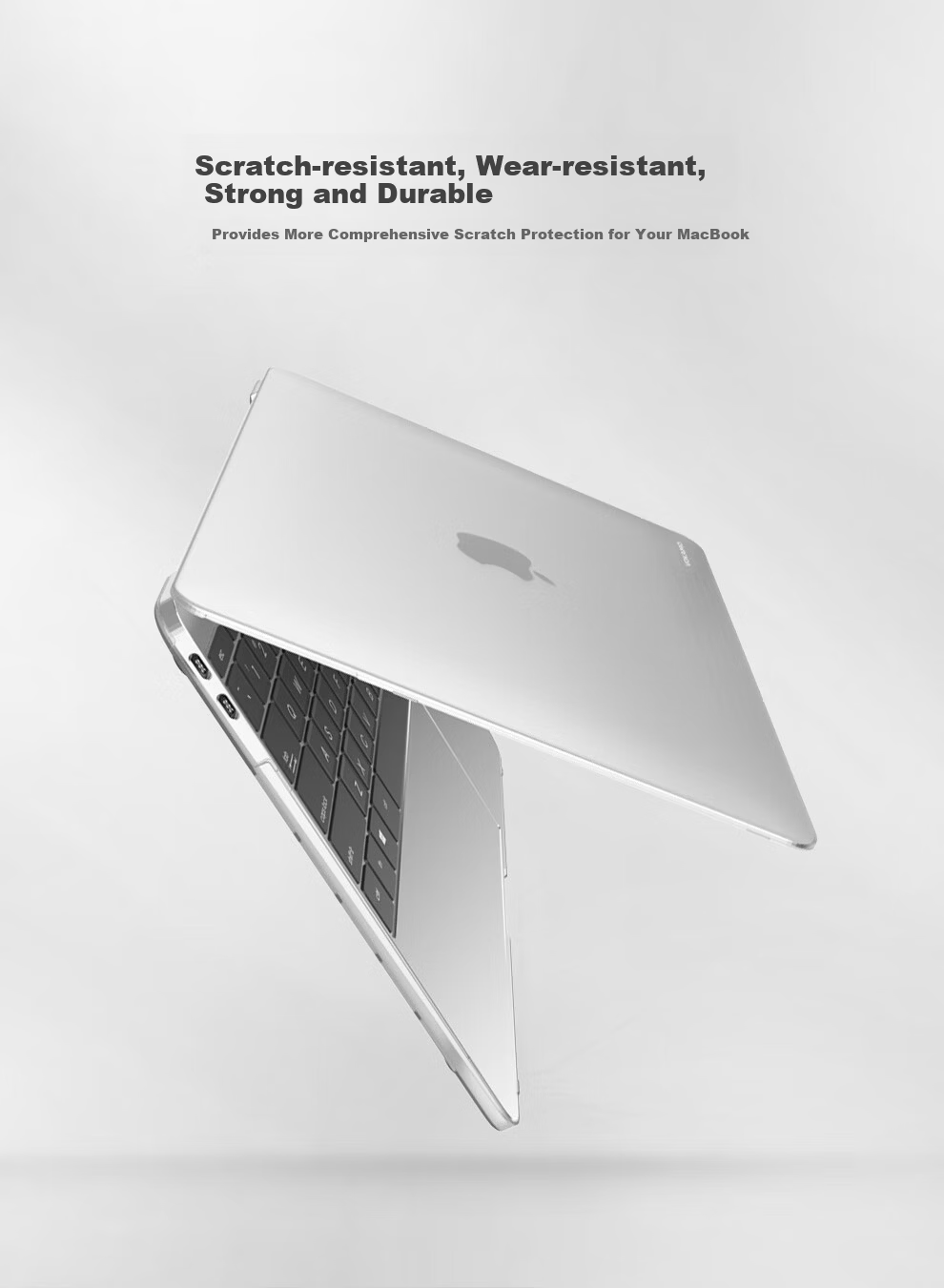 VOKAMO 2026 New M5 Compatible MacBook Pro 14-inch Protective Case Matte Translucent Cover for Apple Laptop M5/4/3/2 6