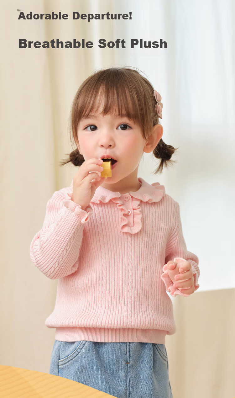 BALABALA Baby Sweater Children's Winter Knitwear Boys Girls Knit Sweater Cute 208424103204 2