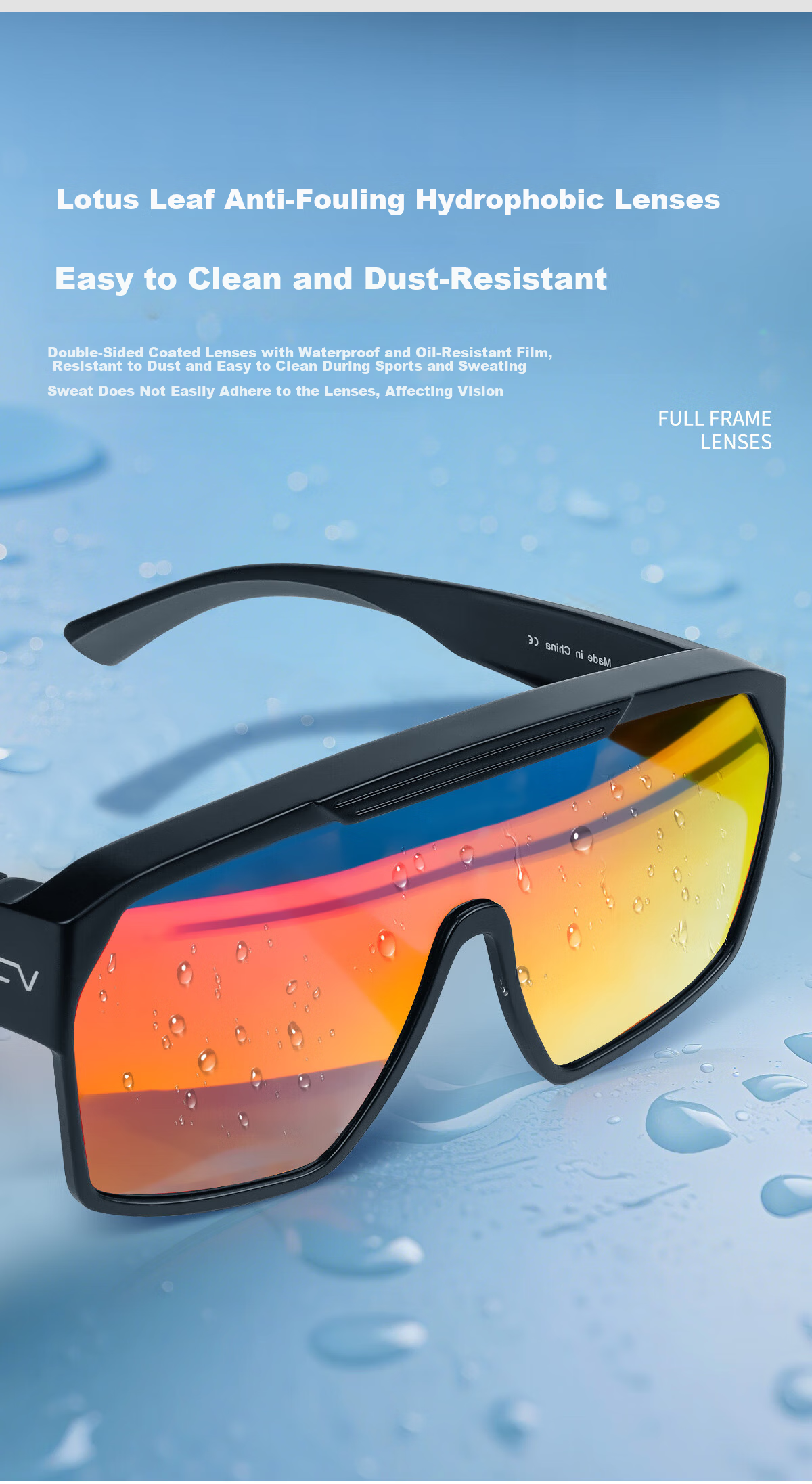 VOZAPOW Myopia Prescription Hiking Mountaineering Cycling Protective Polarized Sunglasses Fishing Driving Sunglasses 13