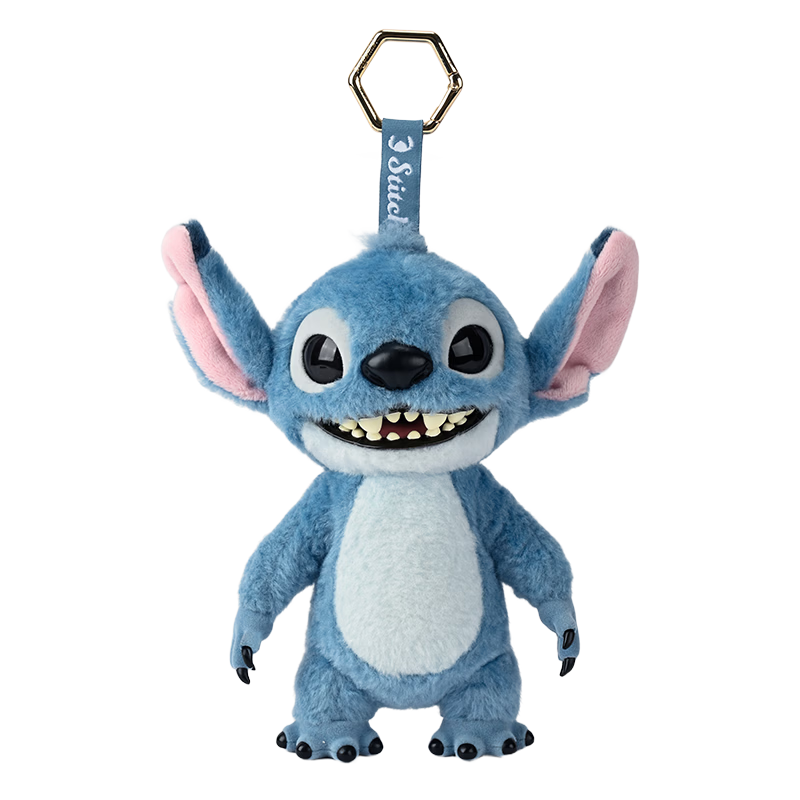 Disney Official 16cm Portable Version Gift Box Set, Stitch Trendy Figurine Display, Birthday Gift