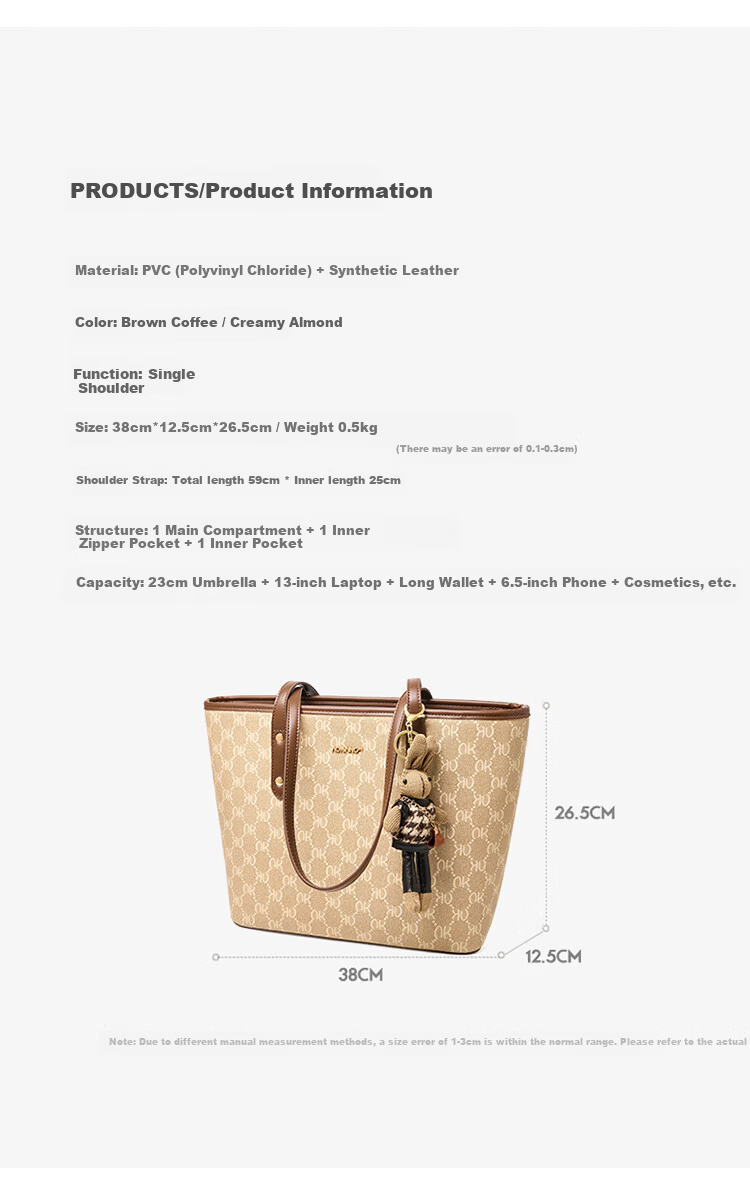 Aokang Women's Bag Trendy Underarm Shoulder Bag Light Luxury Tote Birthday Gift for Women on March 8th Women's Day Gift for Girlfriend Wife 10