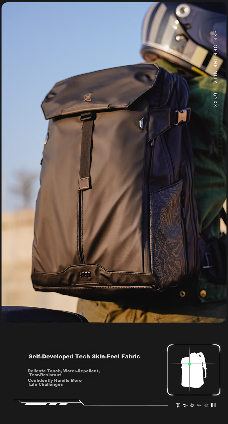 GYXX Zeus Z Air Men's Large Capacity Laptop Backpack Sports Casual Travel College School Bag 7