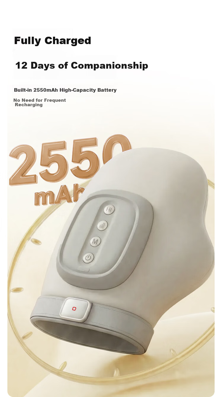 JD Jingzao Hand Massager Therapy Device for Palm, Wrist, Joint, and Tendonitis, Mouse Hand Heat Therapy - New Year Gift for Elders, Mom, Mother's Day, Women's Day 7