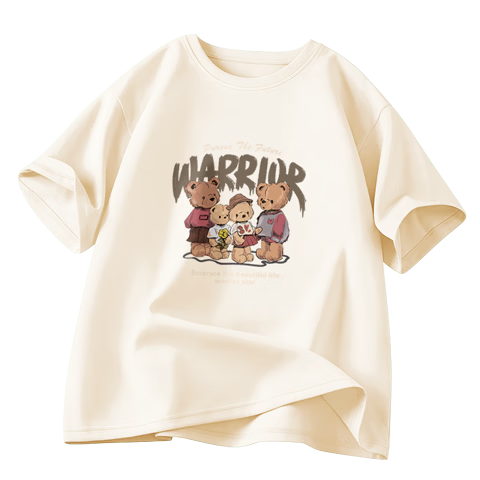 Warrior Women's Short Sleeve T-Shirt 2026 New Summer Korean Style Loose Fit High-End Half Sleeve Top