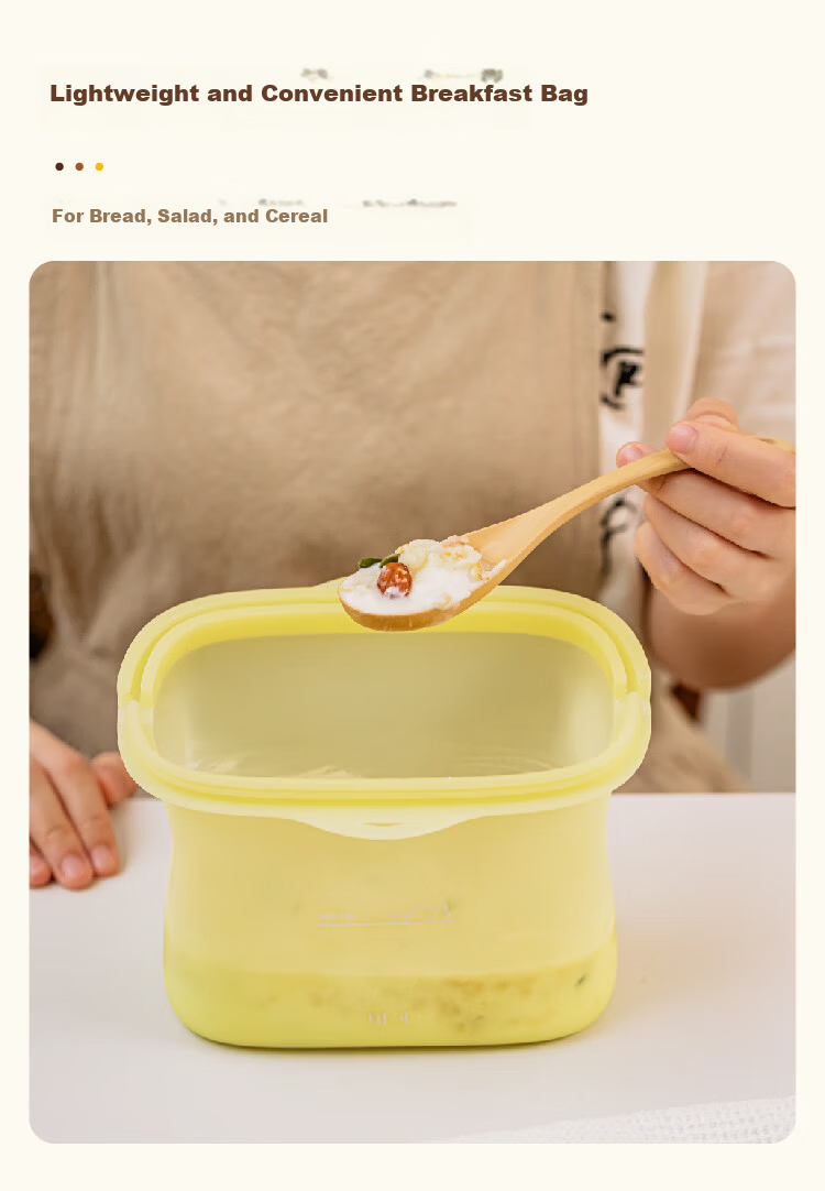 Shuke Silicone Food Storage Bag Food Grade High Temperature Resistant Household Fruit Bag Refrigerator Freezer Sealed Bag 17