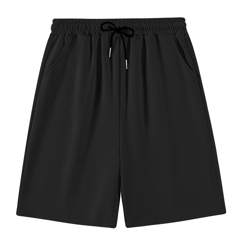 Warrior Women's Summer Shorts 2026 New Casual Loose Sports Pants Petite Pure Cotton Simple Solid Color Knee-Length Shorts
