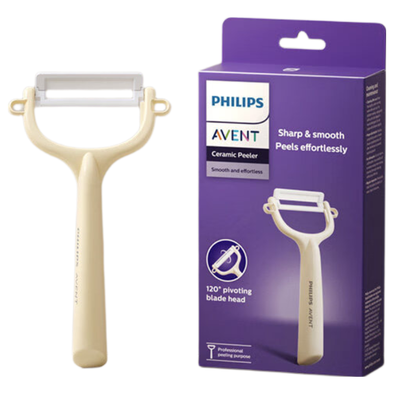 AVENT Philips Ceramic Baby Food-Grade Children's Feeding Knife and Lunch Box Set