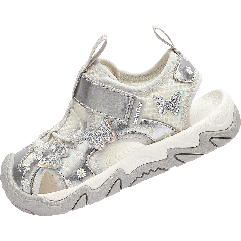 BALABALA [BalaOne] Children's Shoes, Girls' Steady Walking Sandals, New Butterfly Design for Summer 2026