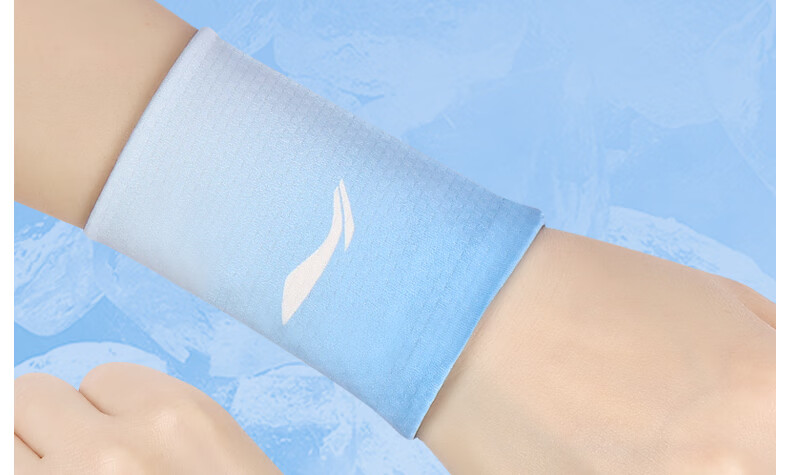 Li-Ning Sports Wristband Sweat-Absorbing Cooling Wrist Support for Running Basketball Badminton Tendonitis Wrist Injury 1
