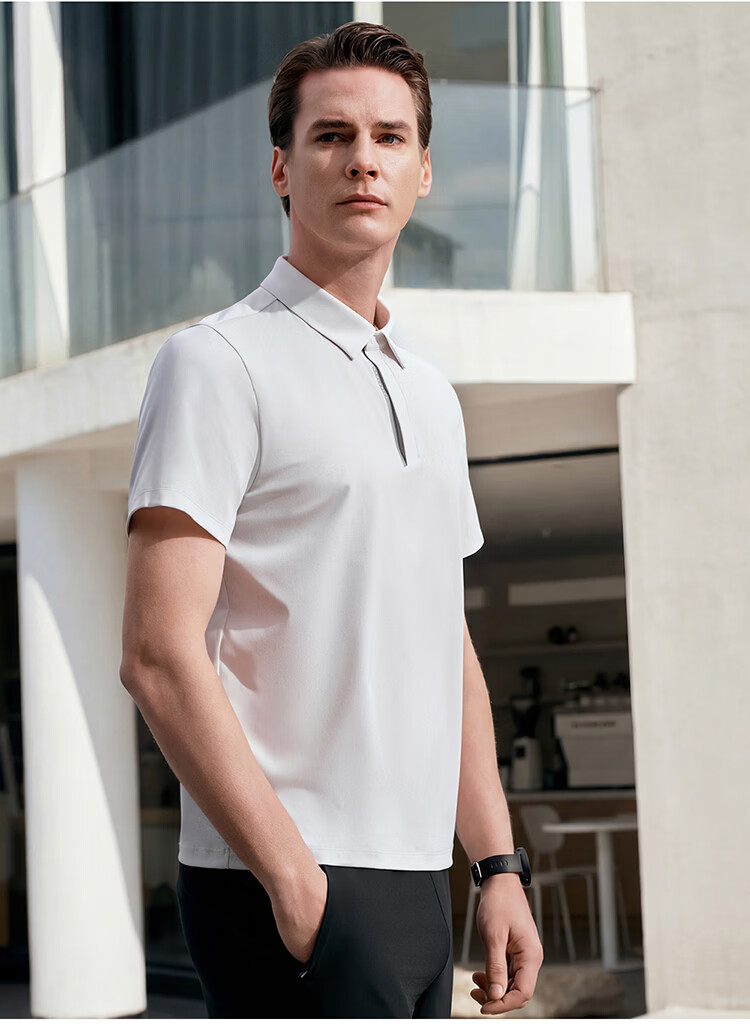 FILA Official Men's Polo Shirt 2026 Summer Fitness Cooling Quick-Dry Short Sleeve Sport T-Shirt 14