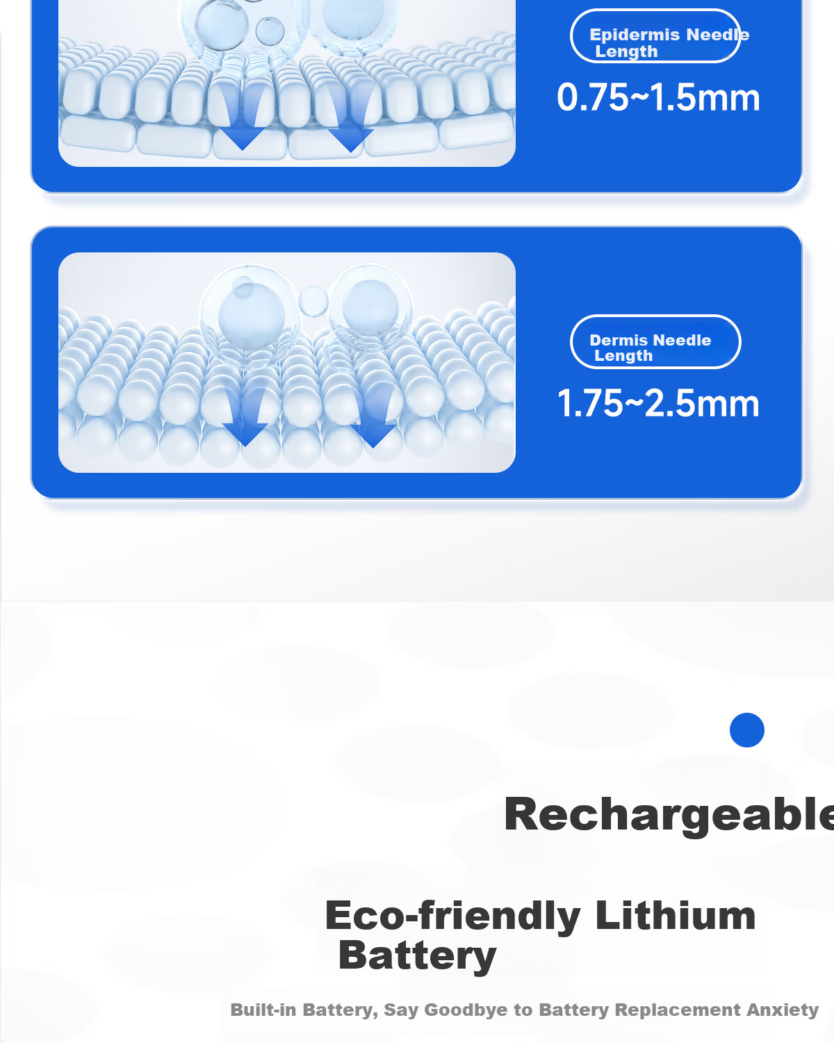 KDAY Electric Microcrystal Needle Scalp Hair Growth Infusion Serum Roller Minoxidil Applicator Beauty Salon Mesoderm MTS 14