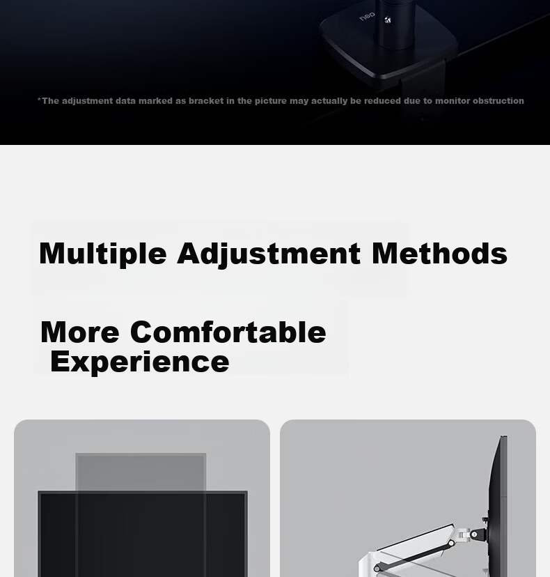 Deli Monitor Arm Mechanical Arm Display Screen Bracket Desk Clamp Computer Stand Gaming Monitor Riser MG701 14