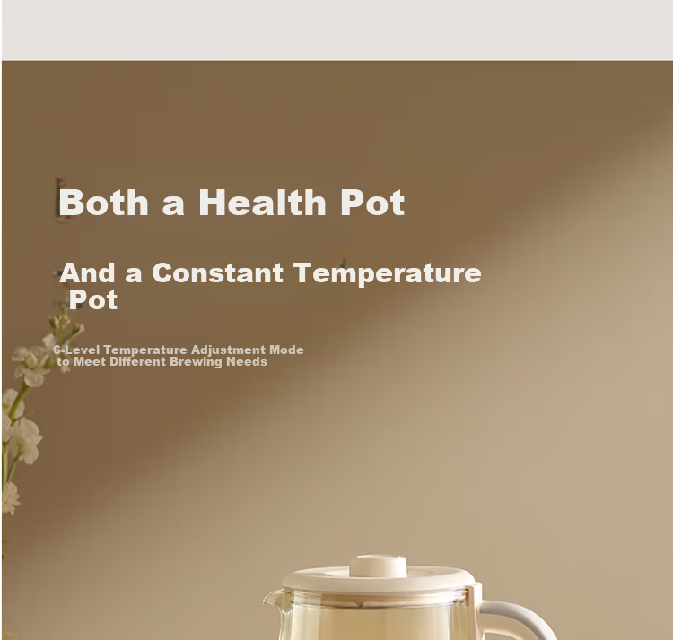 Joyoung 2L Multifunctional Temperature-Controlled Tea Maker Health Pot 316L Stainless Steel Office Electric Kettle 1200W High Power K20D-WY603 15