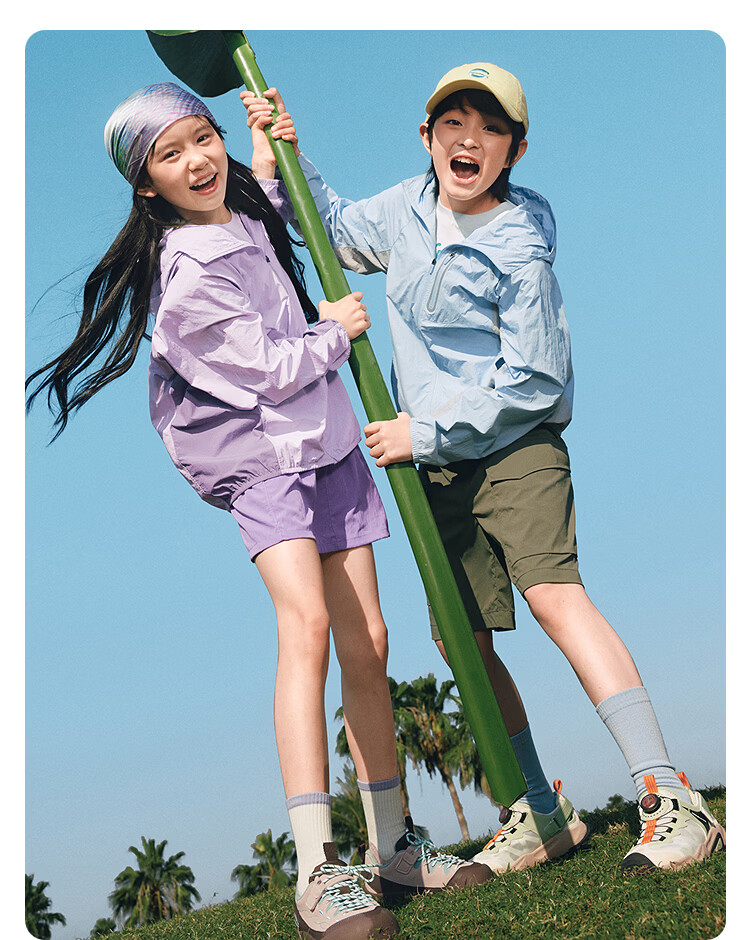 Balabala Kids Sun Protection Jacket Boys Girls Summer 2026 Lightweight Cooling UPF100+ 25