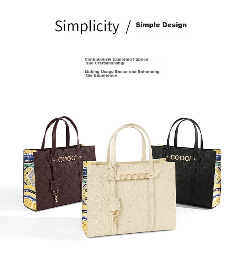 COOGI Women's Luxury Tote Bag Gift for Women's Day Valentine's Birthday for Girlfriend Wife 5