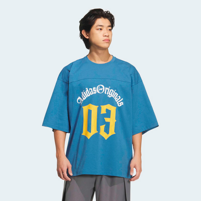 Adidas Originals Men's OG M TEE SS 1 Short Sleeve T-Shirt KT3040 Blue M 2