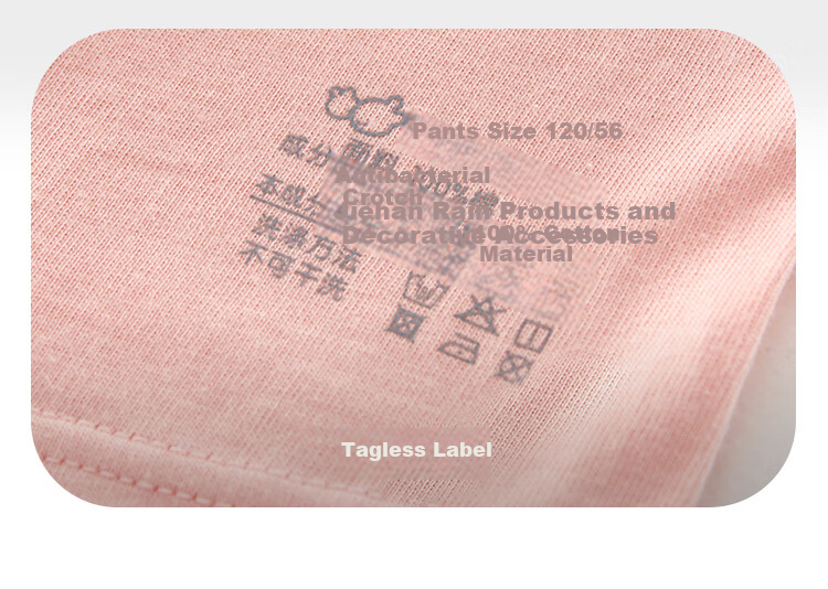 Labi Baby Kids Cotton Girls Boxer Briefs Four Seasons Children's Underwear 3-Pack Uniform Color Size 140 7