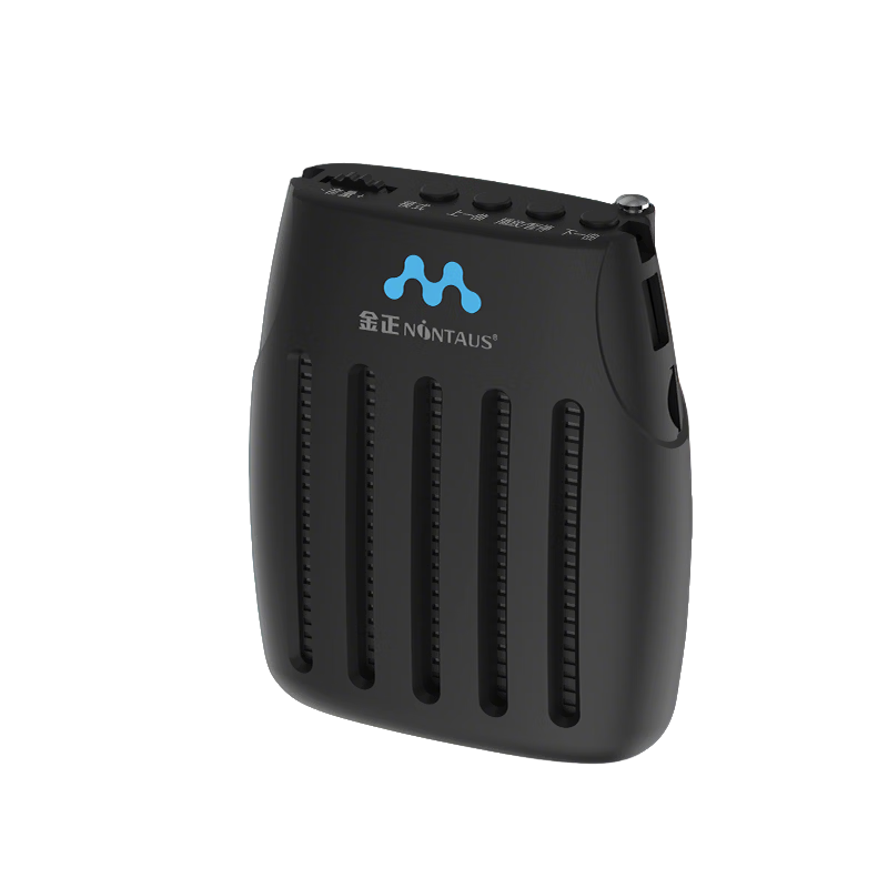 Jinzheng K10 Mini Bee Amplifier Teacher Teaching Dedicated Anti-Howling Wireless Lapel Microphone High Power Tour Guide Outdoor Portable Speaker Bluetooth Speaker Black