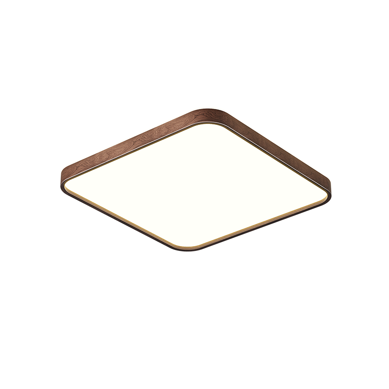 GUJIA LED Ceiling Light, Simple Backlit Eye Protection, Suitable for Living Room And Bedroom, 50cm Square-Shaped - Three Colors [Installation Included]