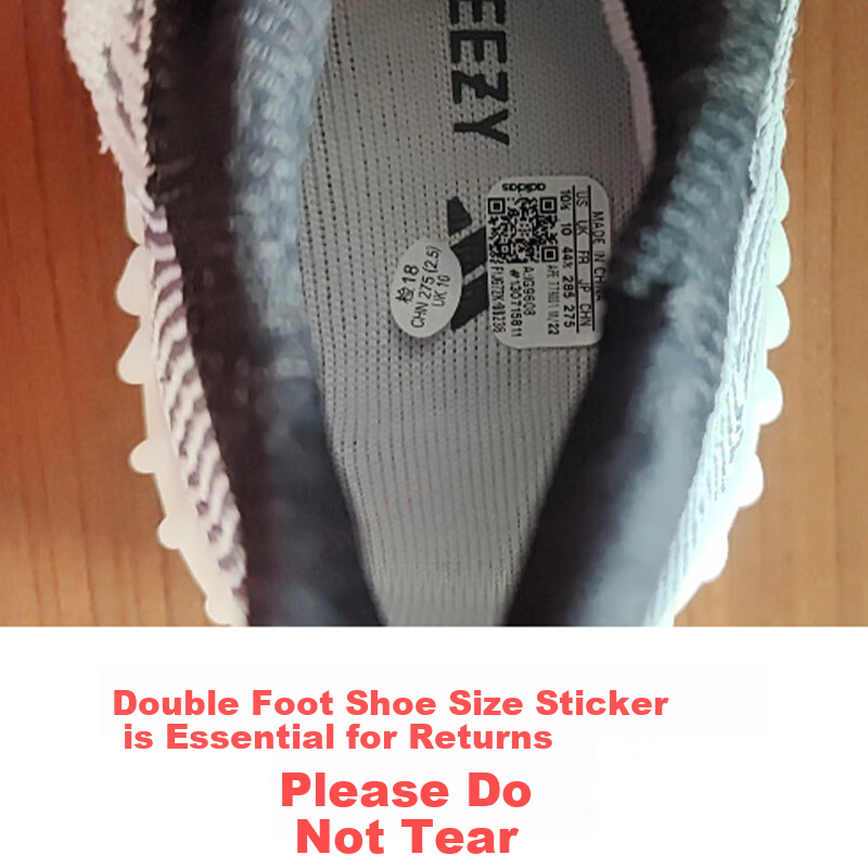 Adidas Breathable YEEZY Trendy Unisex Casual Shoes GY2055 Lemon Yellow Size 42.5 1