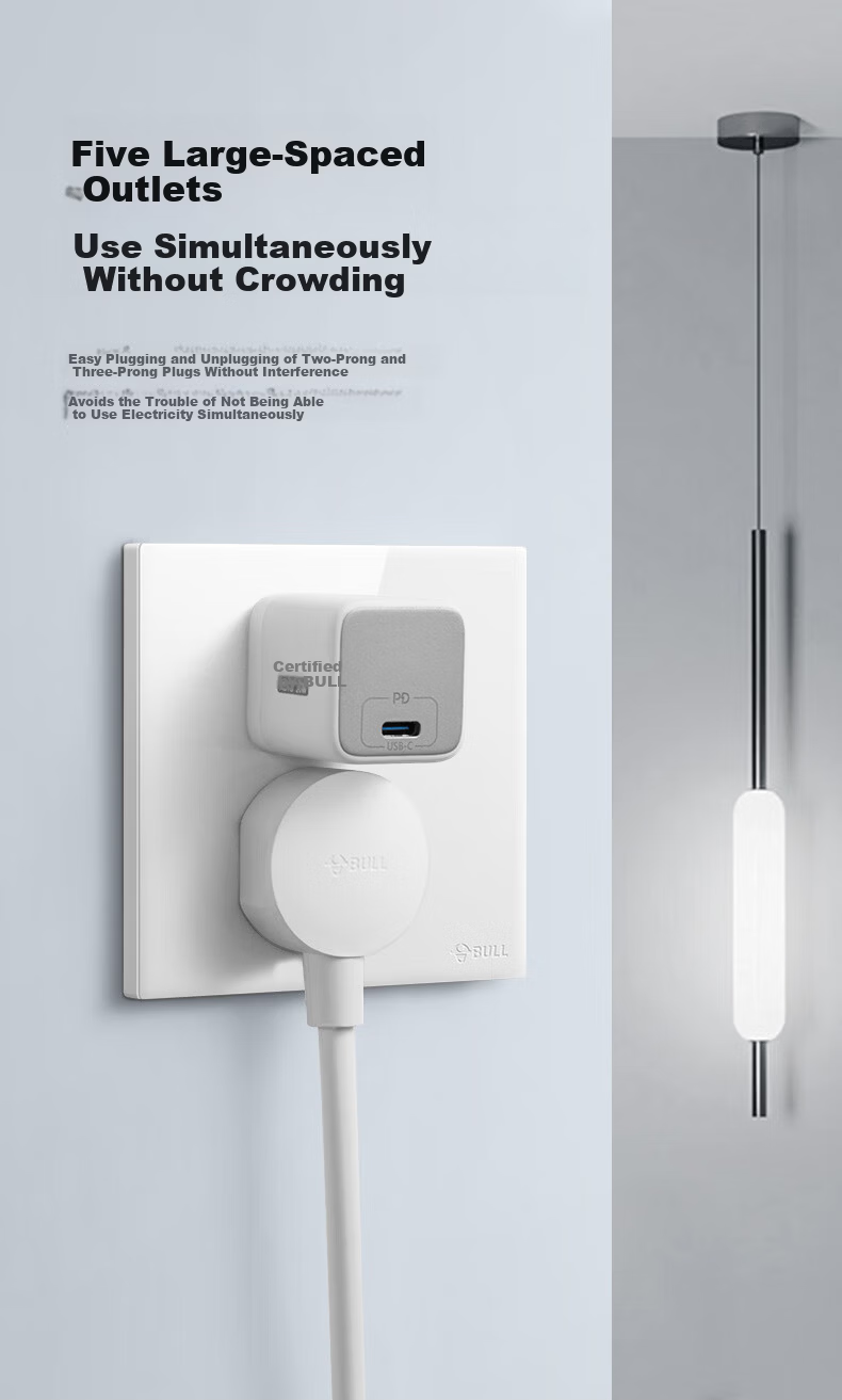 BULL G60 Series Call Switch 86 Type Ultra-Thin Flush Mount Panel G60D121 Glossy White 11