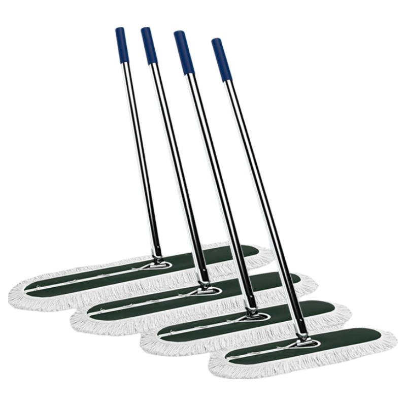 CIRY Flat Mop, 110cm, 1 Cloth Included, Commercial Use, Dust Pusher for Wooden Floors, Marble Tiles, Cement, Cleaning Mop, Floor Cloth